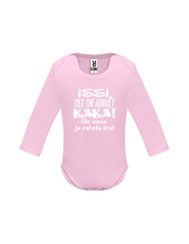 Beebi pika varrukaga body See on ainult kaka