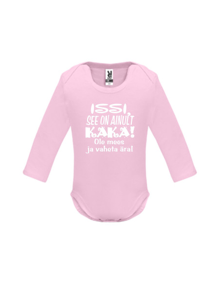 Beebi pika varrukaga body See on ainult kaka