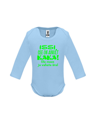 Beebi pika varrukaga body See on ainult kaka