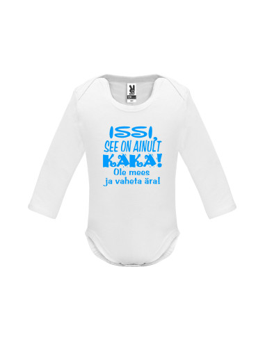 Beebi pika varrukaga body See on ainult kaka