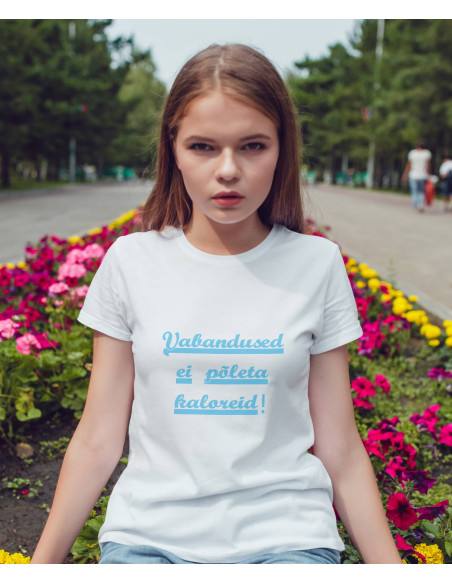 Sportlik naiste t-särk VABANDUSED