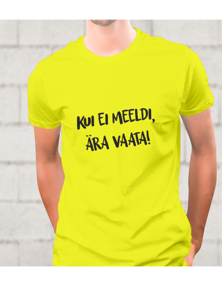 Lahedate kirjadega t-särk on heaks kingituseks