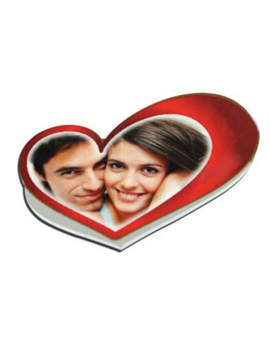 Puidust südamekujuline külmkapimagnet