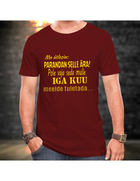 Meeste t-särk Parandan ära