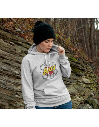 Kapuutsiga dressipluus Sinu pildiga