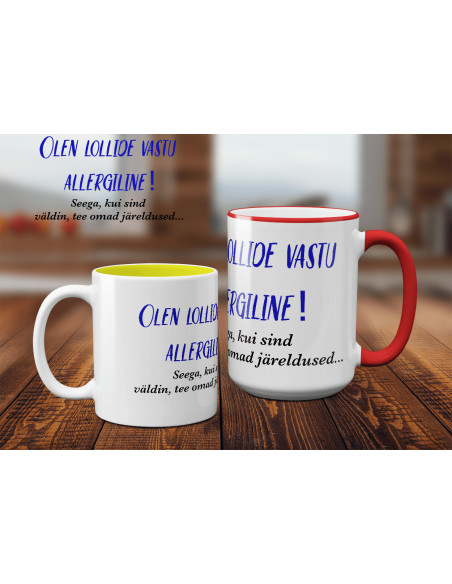 Tass Olen Lollide vastu allergiline