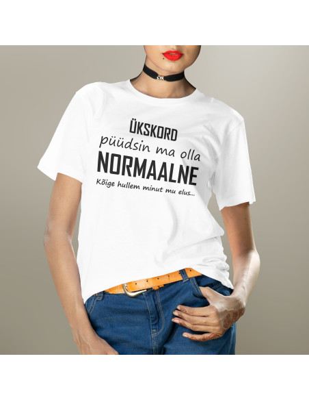 Naiste t-särk Püüdsin olla