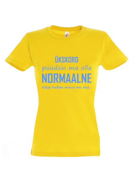 Naiste t-särk Püüdsin olla