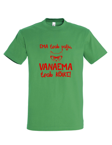 T-särk Vanaema teab kõike T-särk Vanaema teab kõike
