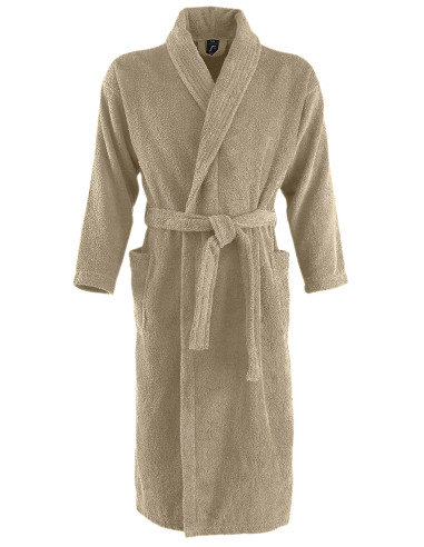 Tikandiga luksulik puuvillane hommikumantel