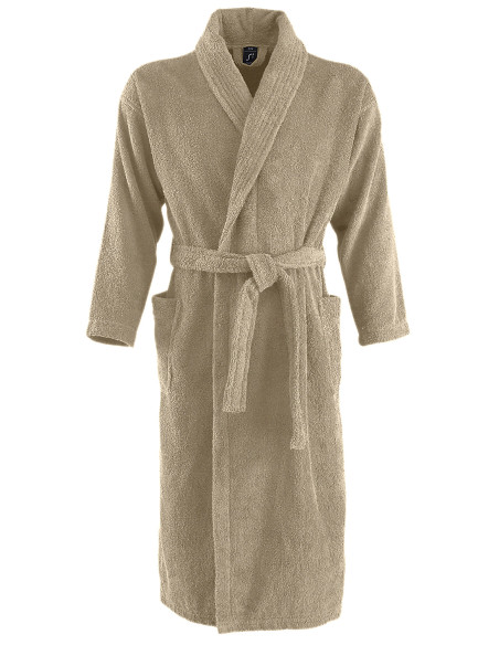 Tikandiga luksulik puuvillane hommikumantel