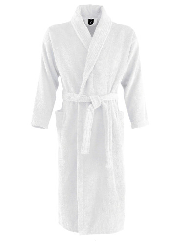 Tikandiga luksulik puuvillane hommikumantel