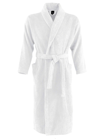 Tikandiga luksulik puuvillane hommikumantel