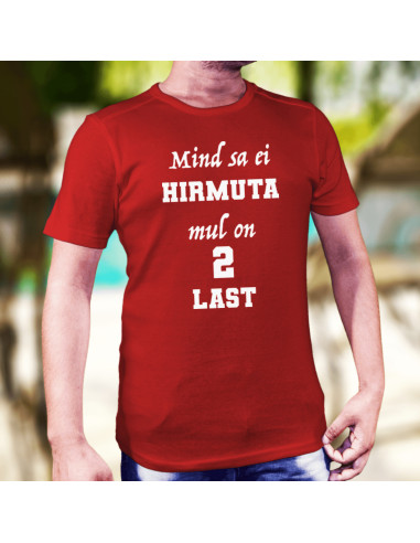 Meeste t-särk Mind sa ei hirmuta