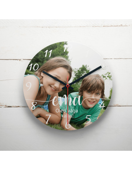 Ümmargune seinakell Ema oled väga kallis