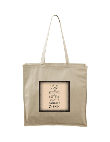 Suur, värviline riidest kott Sinu pildi ja/või tekstiga