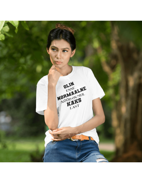 Naiste t-särk Olin enne normaalne....