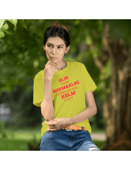 Naiste t-särk Olin enne normaalne....