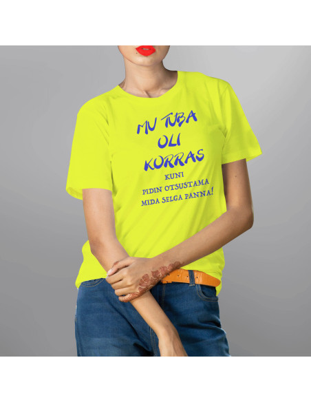 Naiste t-särk Mu Tuba Oli Korras