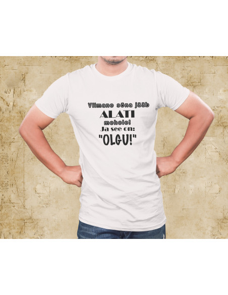 Meeste t-särk Viimane sõna