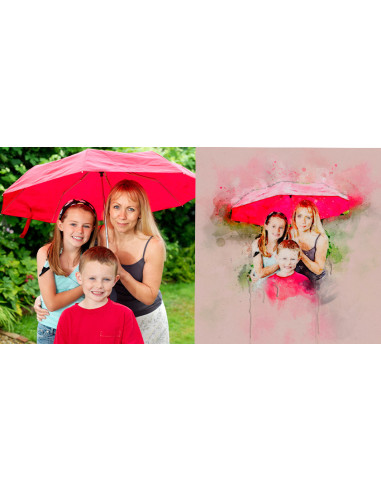 Fotokruus "Vesivärvidega"