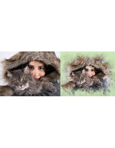 Fotokruus "Vesivärvidega"