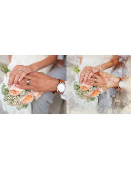 Seinakell "Vesivärvidega"