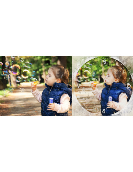 Seinakell "Vesivärvidega"