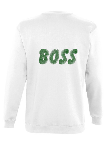 Tikandiga klassikaline dressipluus meestele või naistele