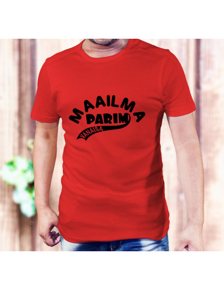 Meeste t-särk Maailma parim vanaisa