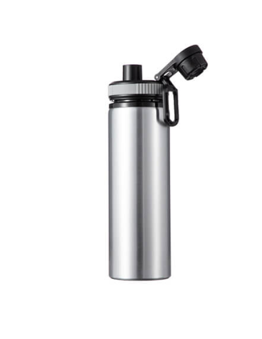 Hõbedane joogipudel 850ml