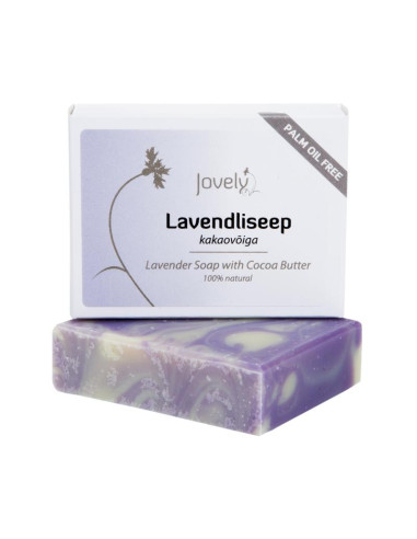 Jovely - Lavendliseep kakaovõiga 100g