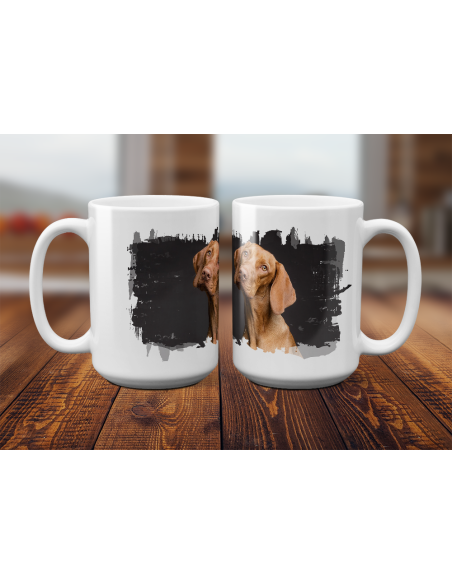 Suur valge fotokruus (15oz)