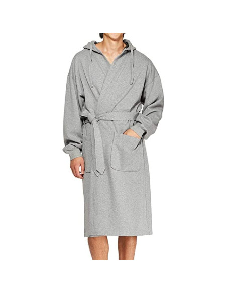 Tikandiga hall hommikumantel