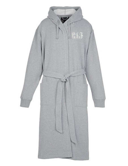 Tikandiga hall hommikumantel