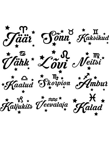 Meeste t-särk Sodiaak