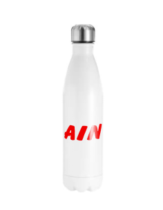 Suur valge joogipudel 750ml 2
