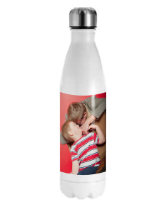 Suur valge joogipudel 750ml