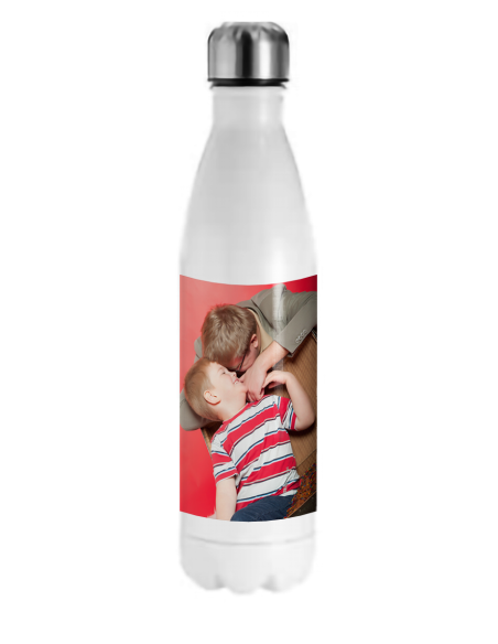 Suur valge joogipudel 750ml