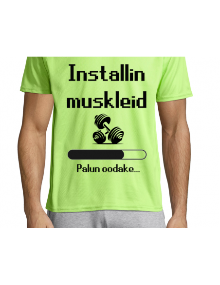 Sportlik t-särk INSTALLIN MUSKLEID